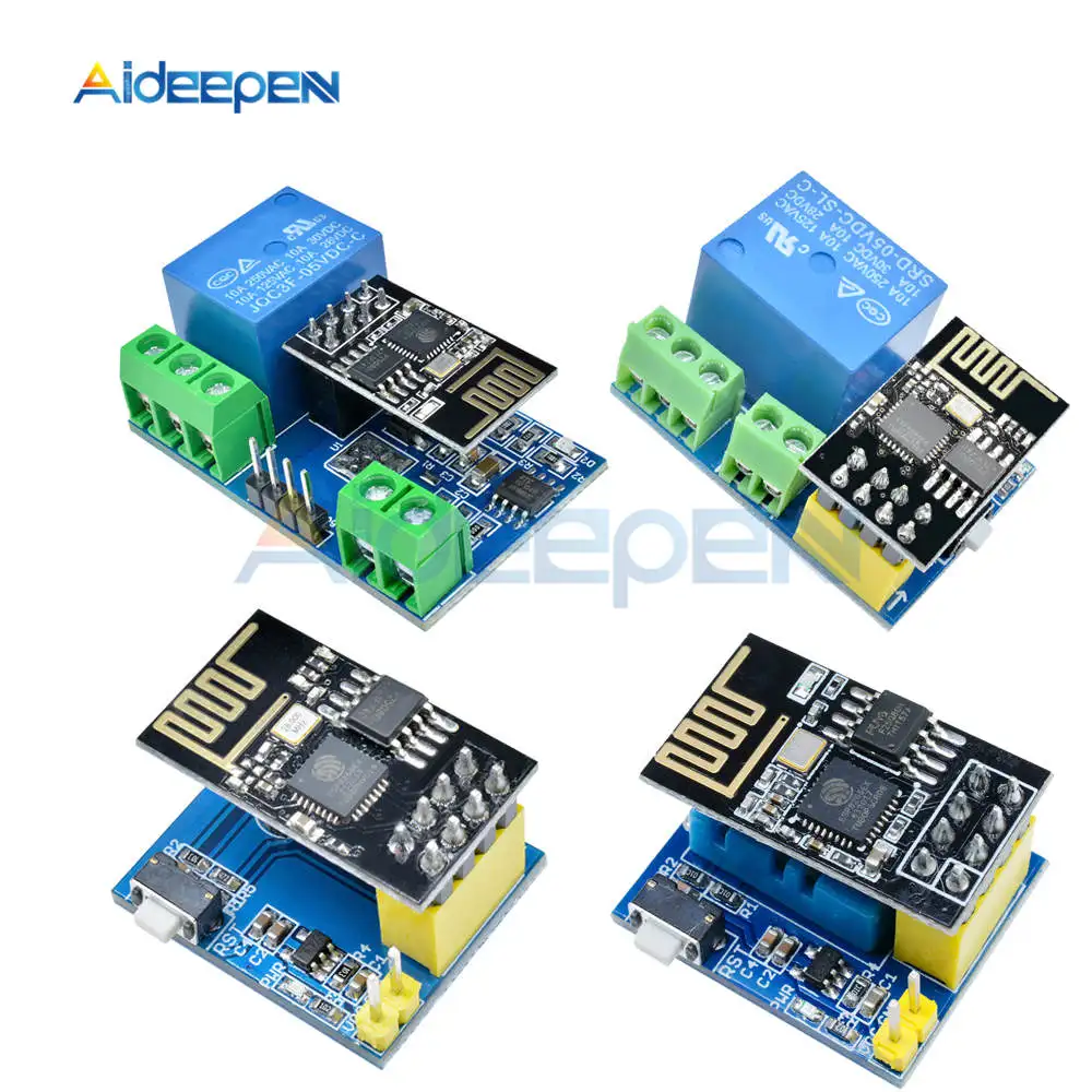 Релейный модуль ESP8266 с Wi Fi 5 В модель DS18B20 DHT11 умный дом дистанционное управление