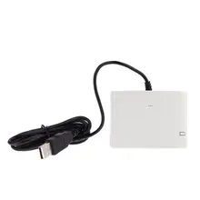 GTFS-Лидер продаж контактный IC смарт-кард-ридер писатель чип R4 PC/SC поддержка SIM Micro карта для мобильного приложения