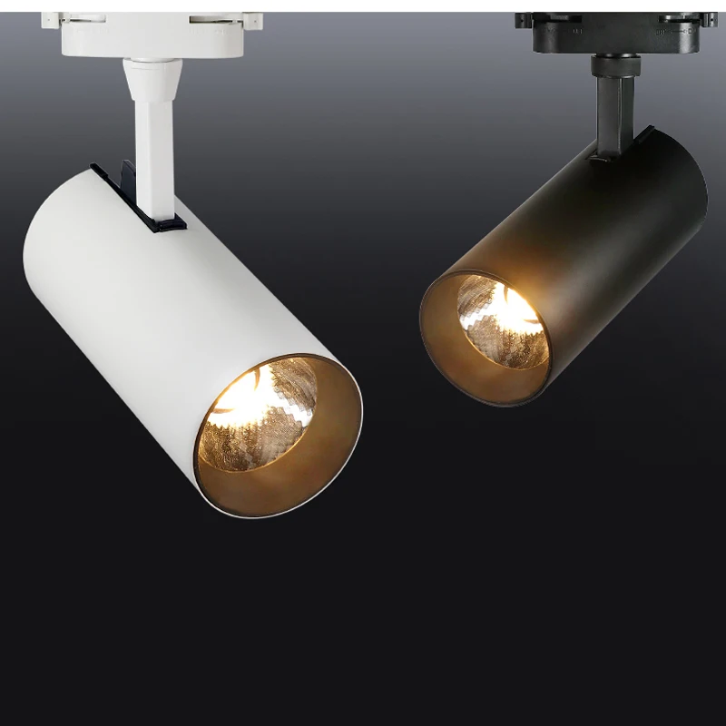 

Free Shipping 20W LED Track Light AC110V/220V Shopping Mall Store Exhibition Room LED Track Lighting With 2-Wire Connector