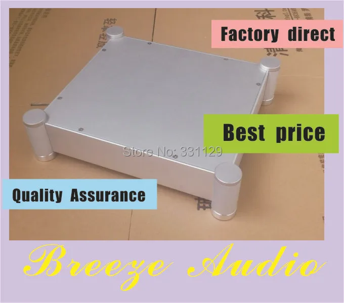 

Breeze Audio-NEW3607T full aluminum chasis (362width X90 height X322 depth )(blank front panel )