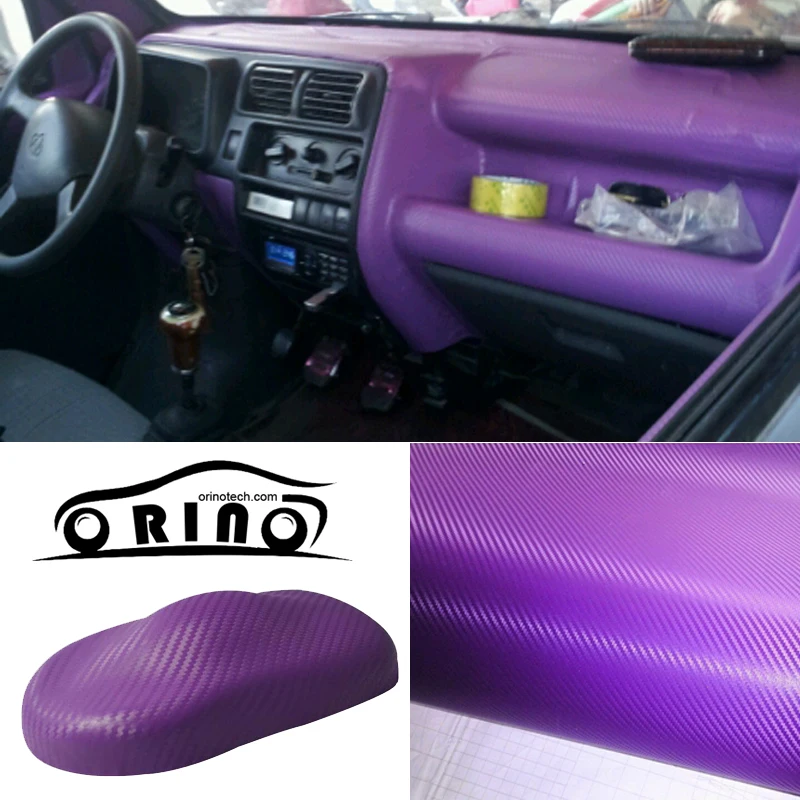 

Размер 1.52x3 0 м/рулон Фиолетовый 3D углеродное волокно виниловая пленка для отделки автомобиля фольга с воздушным пузырьком 3D Белый Автомобильный Стайлинг покрытия