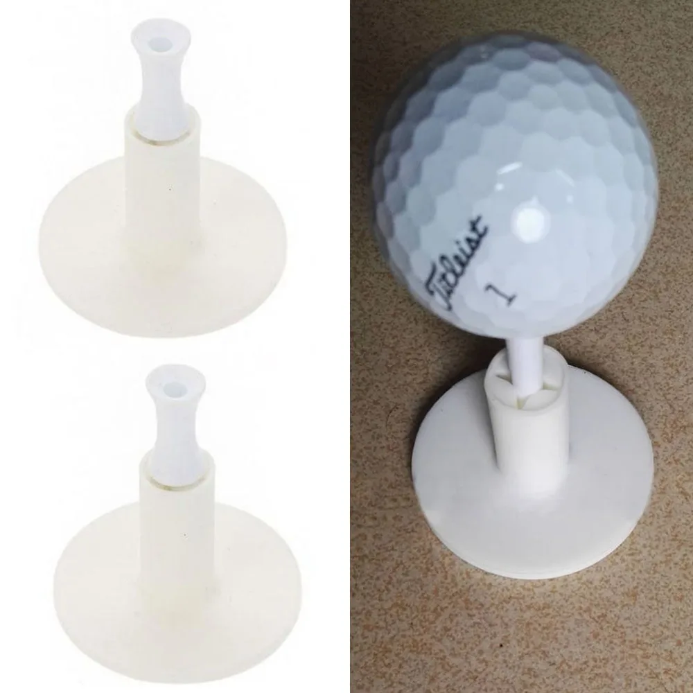 rubber golf tee holder training practice tee mat golf ball hole tee mat