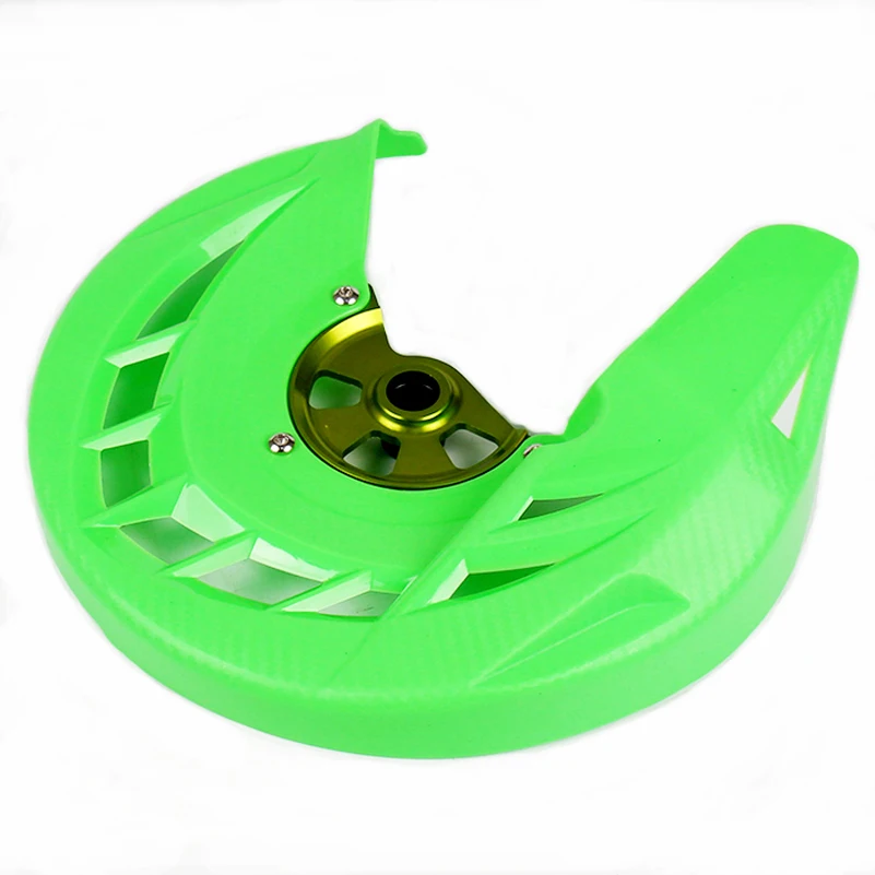 

Motorcycle Front Brake Disc Cover Guard Protector For KX 125 250 KX125 KX250 2006-2008 KX250F KX450F 2006-2015 KLX450 08-15