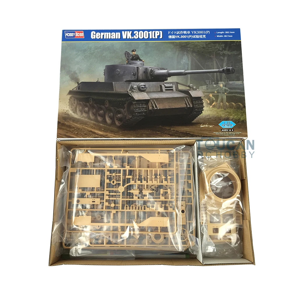 Hobby Boss 83891 1/35 немецкая модель VK.3001(P) комплект бронированных автомобилей Panzer TH11302