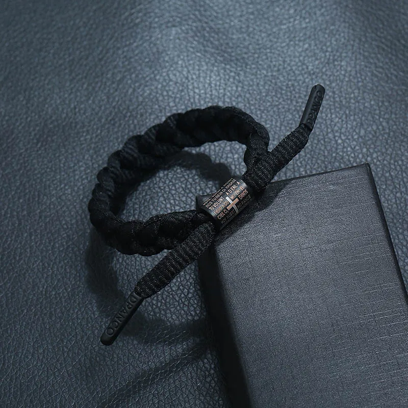 Fashion hand-woven lace hand strap student couple lace woven color hand rope hot sale - Metal Color: 02