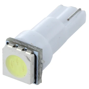 

10X T5 5050 SMD Dashboard White 1-LED bulbs light lamp 74 37 286 18 27 12v