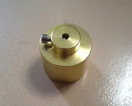 

Gold plated Aluminum capping machine sealer parts size 10-30 mm