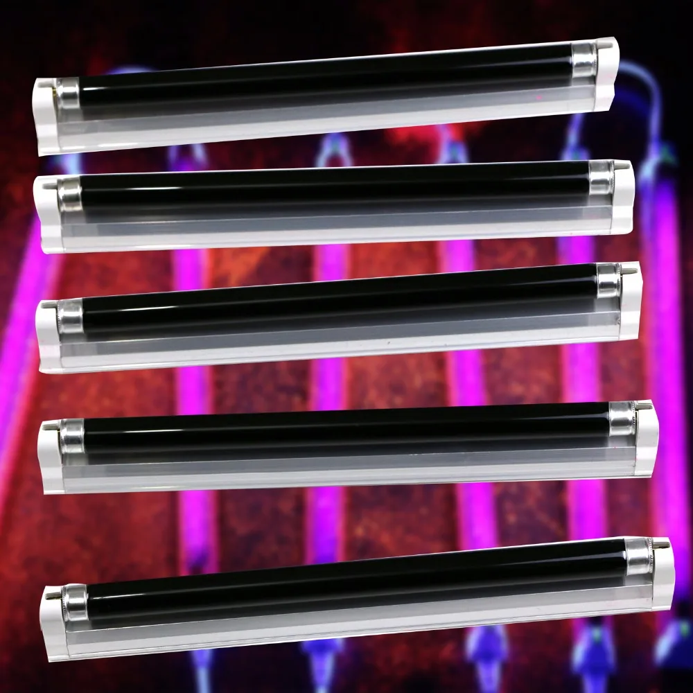 6 Американский DJ BLACK BLB UV Black Pro черный светильник в общежитии вечерние 8 Вт с