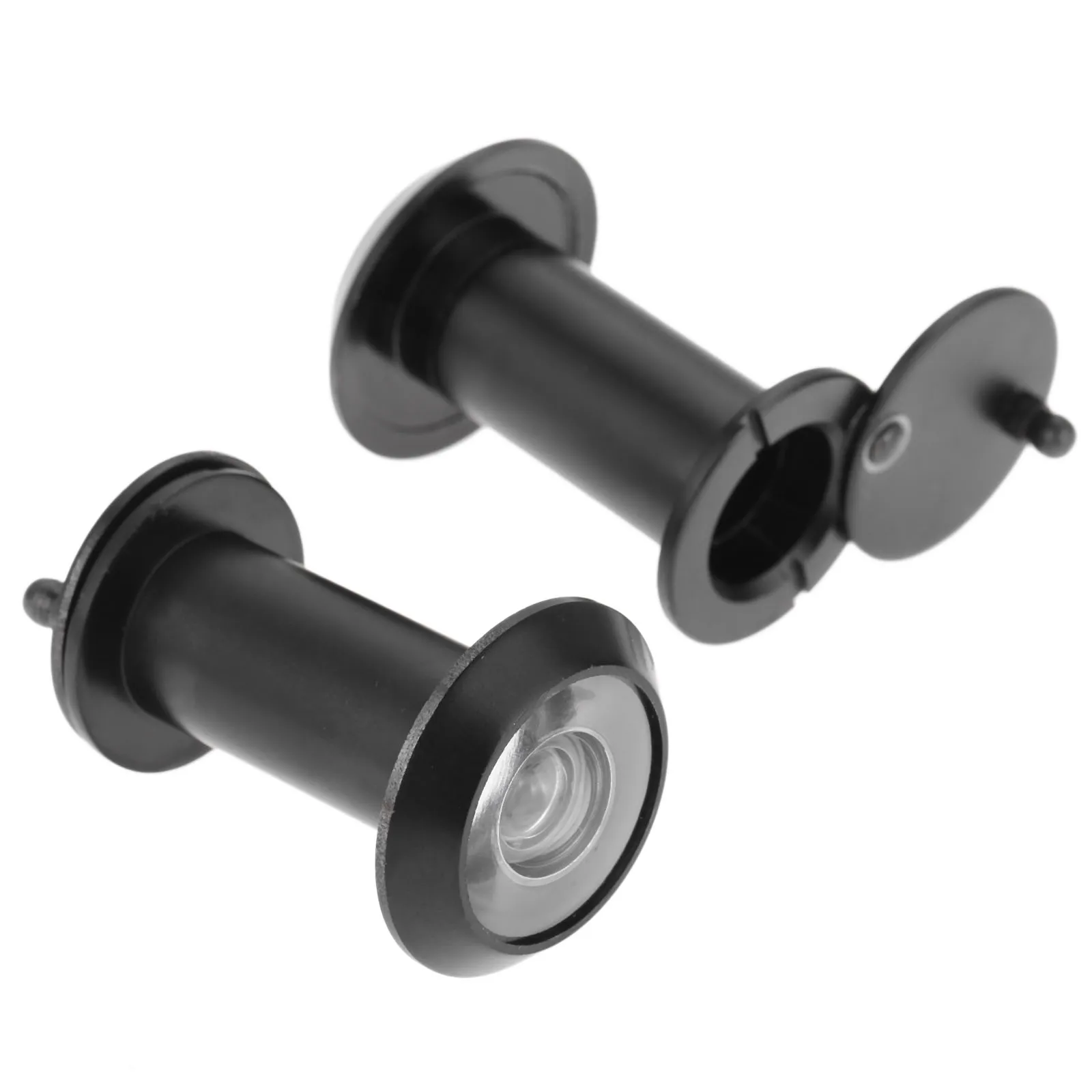 

DRELD Pure Copper 200 Degree Wide Angle Door Viewer Adjustable Home Security Door Peephole House Anti-Theft for 35-55mm Door