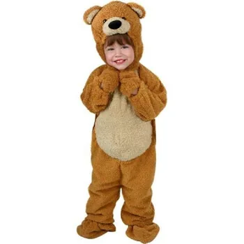 

Kids Bear Cosplay Jumpsuit For Halloween And Purim Festival Holiday Performance