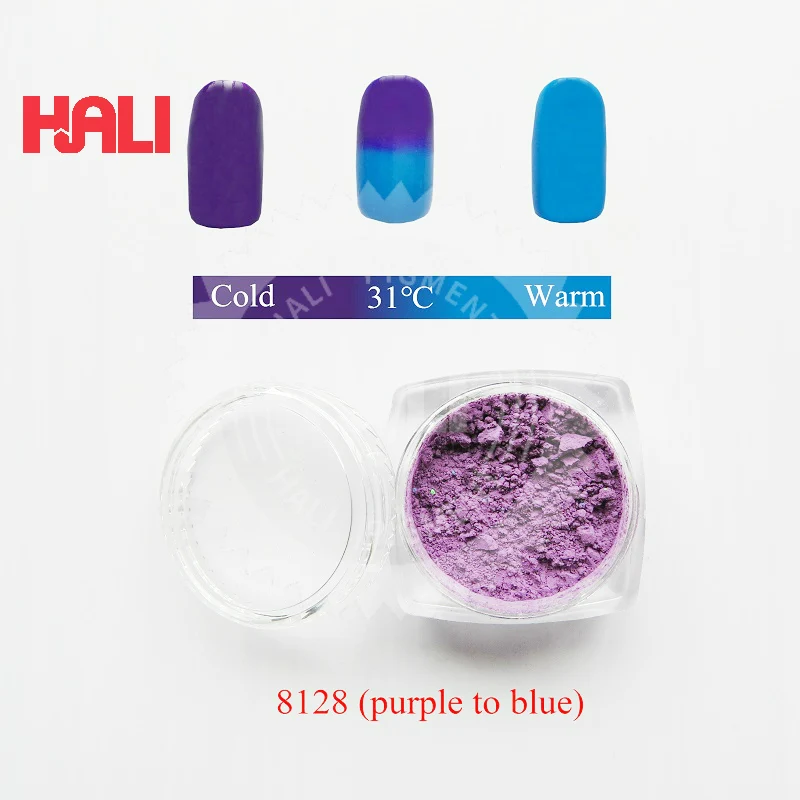 Sell color to color thermochromic pigment heat sensitive pigment 31C purple to red 1 lot=10gram