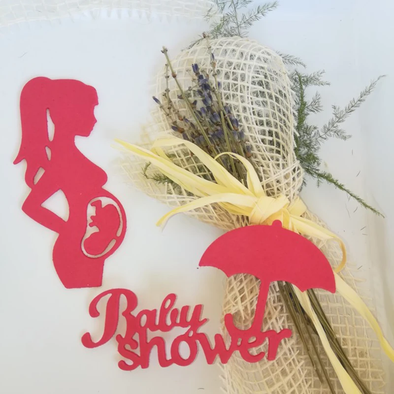 

HamyHo Pregnant Woman Frame Metal Steel Cutting Dies Stencil for DIY Scrapbooking album Paper Cards Embossing Template die cut