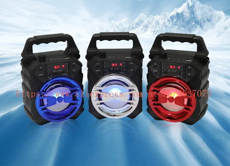

outdoor bluetooth speaker with handle and TF/USB/SD Bluetooth Speaker Portable Wireless Sound System