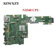 Высококачественная материнская плата для ноутбука ASUS X553MA 60NB04X0-MB1900 с процессором N3540 DDR3 полностью протестирована