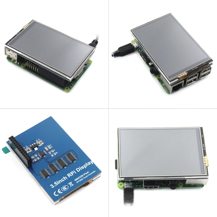 Raspberry Pi 3 Model B Plus kit Raspberry Pi 3 B+ with 3.5 inch Raspberry Pi LCD TFT Touch screen +
