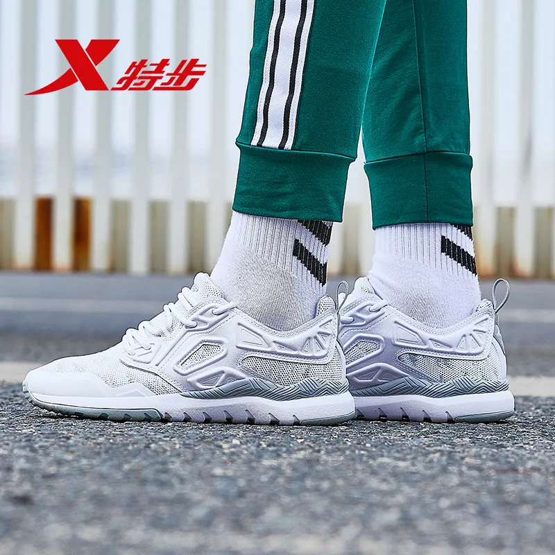 

XTEP High quality breathable running shoes men's sneakers breathable mesh athletic sport shoes 983419329070