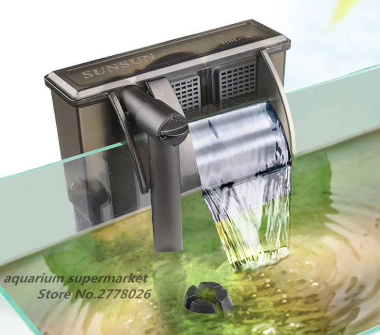 Sunsun Hbl 壁掛け滝フィルター 3 オールインワン外部水槽酸素ポンプ小型水族館カメタンク Hbl301 302 303 フィルター アクセサリー Aliexpress
