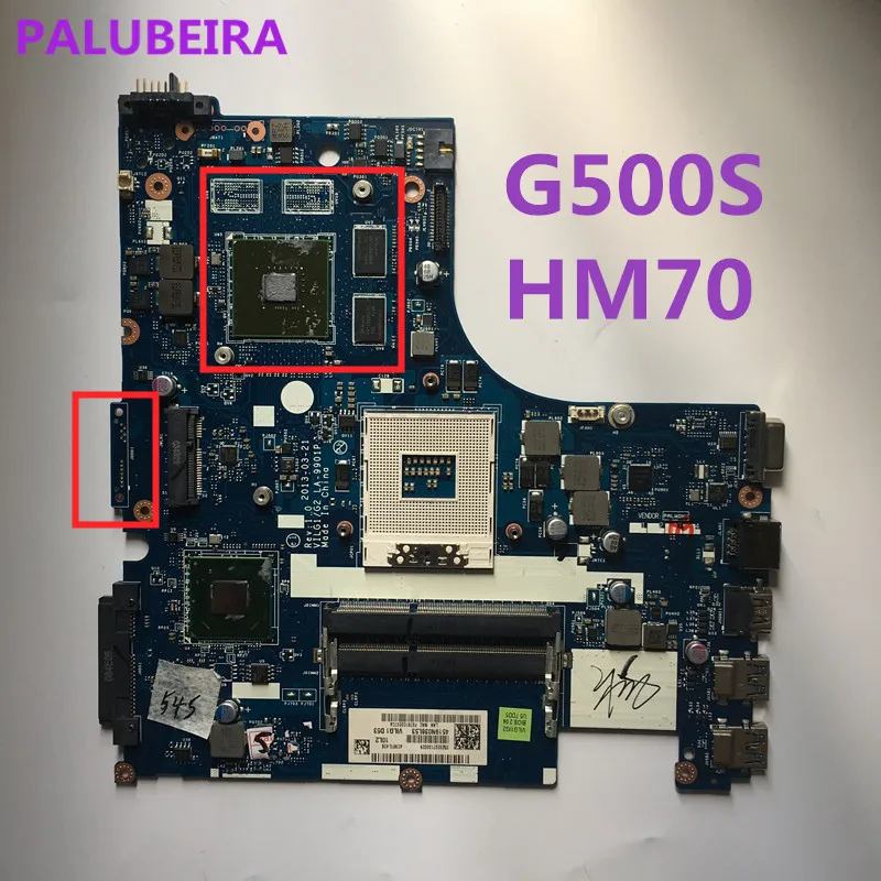 PALUBEIRA Free Shipping Laptop Motherboard For Lenovo G500S motherboard VILG1 LA-9901P HM70 100% Tested | Компьютеры и офис