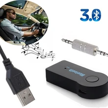 3,5 мм Handsfree автомобильный беспроводной Bluetooth V3.0 музыкальный приемник ключ A2DP wth Mic