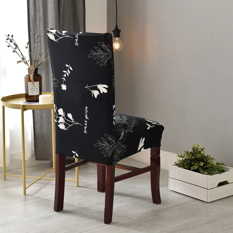 Lellen طباعة الأسود و wihte غطاء مقعد دنة مقعد غطاء مقعد s الطعام مأدبة المنزل فندق حفلات الزفاف عيد الميلاد الديكور Lellen طباعة الأسود و wihte غطاء مقعد دنة مقعد غطاء مقعد s الطعام مأدبة المنزل فندق حفلات الزفاف عيد الميلاد الديكور