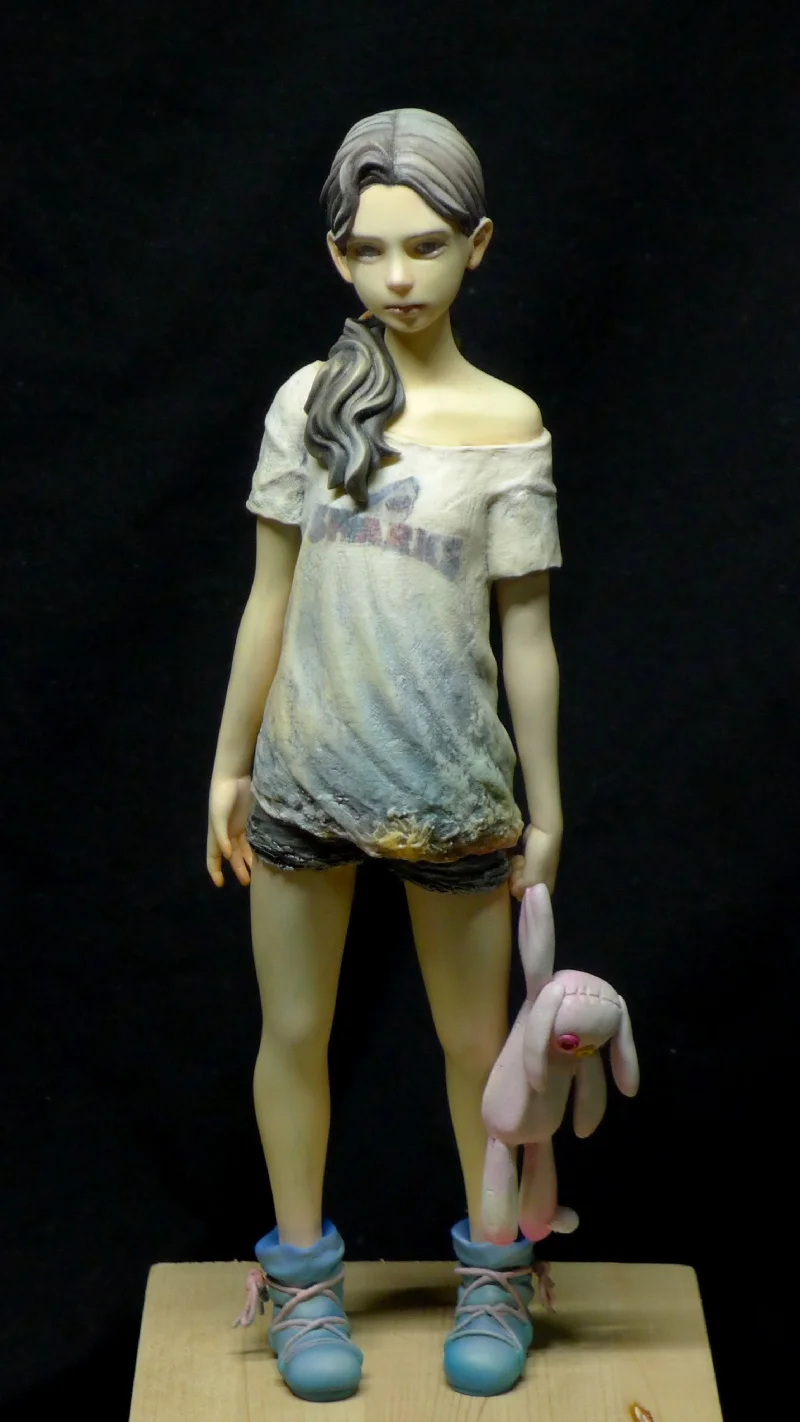 

1/6 Unpainted Resin Figure Zombie Girl