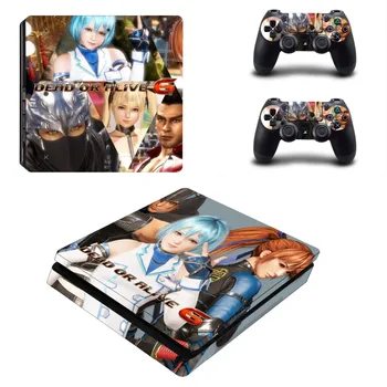 

Dead or Alive 6 PS4 Slim Skin Sticker For PlayStation 4 Console and 2 Controllers PS4 Slim Skins Sticker Decal Vinyl