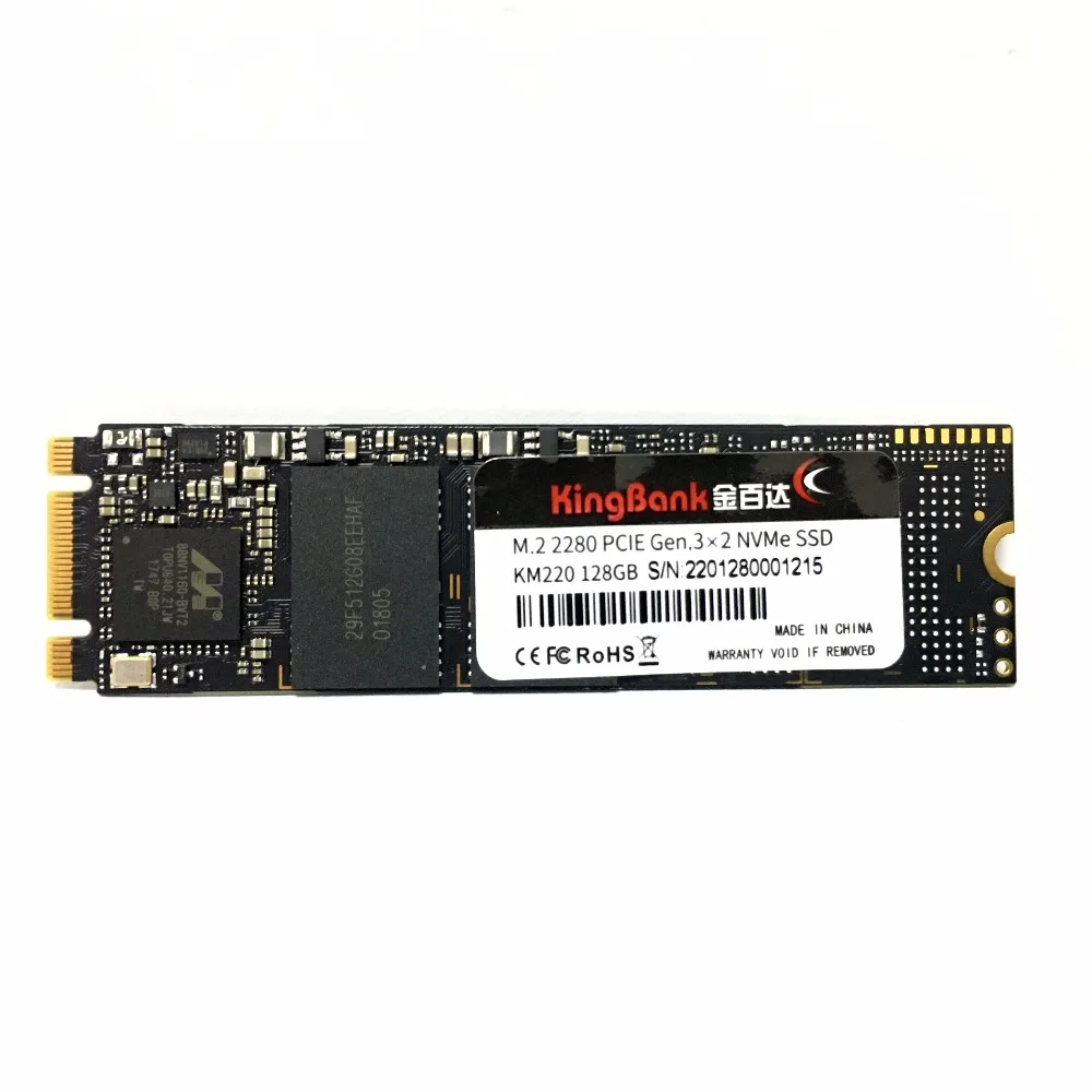 KingBank KM220 128 ГБ 128 ГБ M.2 2280 PCIE GEN 3X2 SATA NVMe SSD ПК настольный ноутбук сервер Внутренний ПК твердотельный накопитель SSD