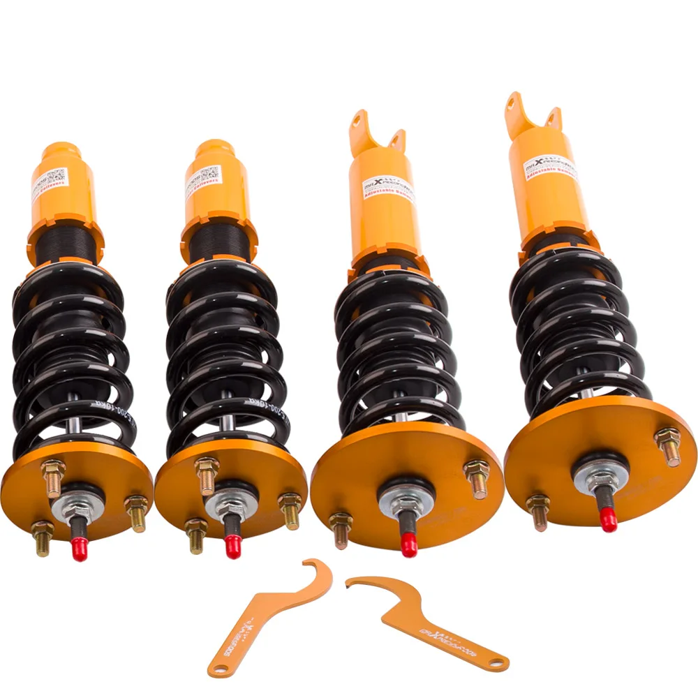 24 настраиваемые демпферы Coilover для Honda Accord 1990 1997 пружинные амортизирующие стойки
