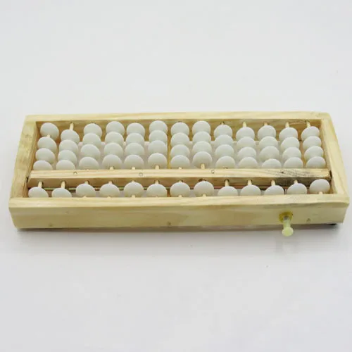

13 column wooden Abacus Professional Chinese soroban Tool In Mathematics Education for student ,bank,accountant TQ007