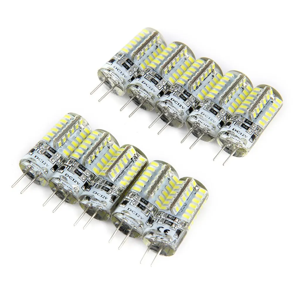 

10pcs/lot G4 led lamp 1w 3w Led bulb SMD3014 LED light 360 g4 Angle LED Spot light Replace 10/30W halogen lamp