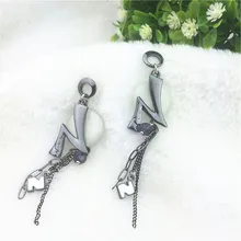 Nickel Free Crystal Sexy Punk Luxury Bridal Earrings Fashion Jewelry Drop Earrings Vintage Brand Statement Earrings For Women