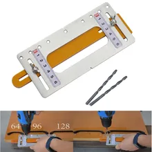 Дверная ручка Дырокол локатор дерево бурение дюбель отверстие пилы сверла направляющая втулка шкаф аппаратные средства Мастер система