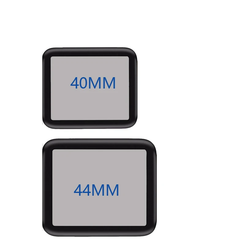 

100% Test Good For Apple Watch Series 4 LCD Display Outside GLASS Series 4 40mm/44mm Pantalla Glass Replacement black