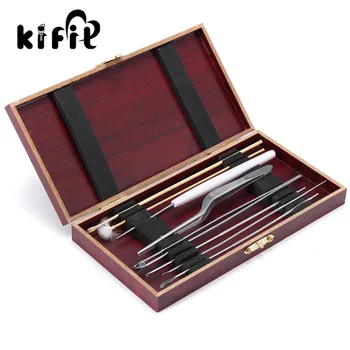 

KIFIT Practical 8pcs Cleaning Set Health Care Tool Ear Pick Ear Wax Remover Cleaner Curette Kit