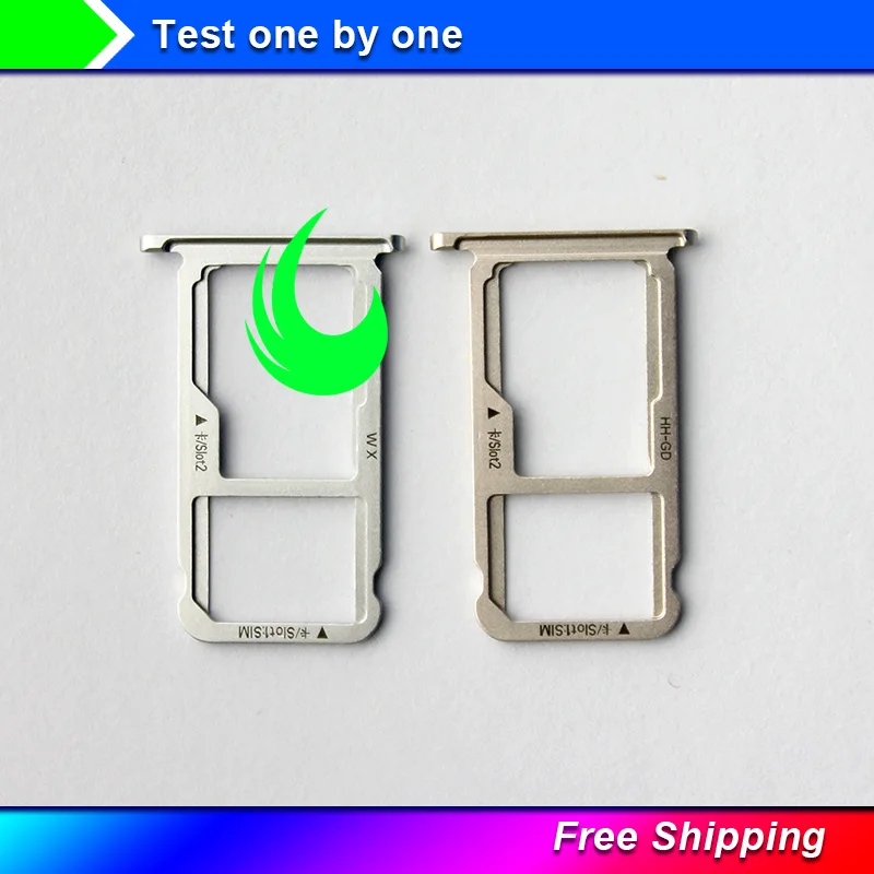 

New Original For Huawei Honor 6X GR5 2017 SIM Card Tray Micro SD Card Holder Slot Adapter Parts Replacement Parts