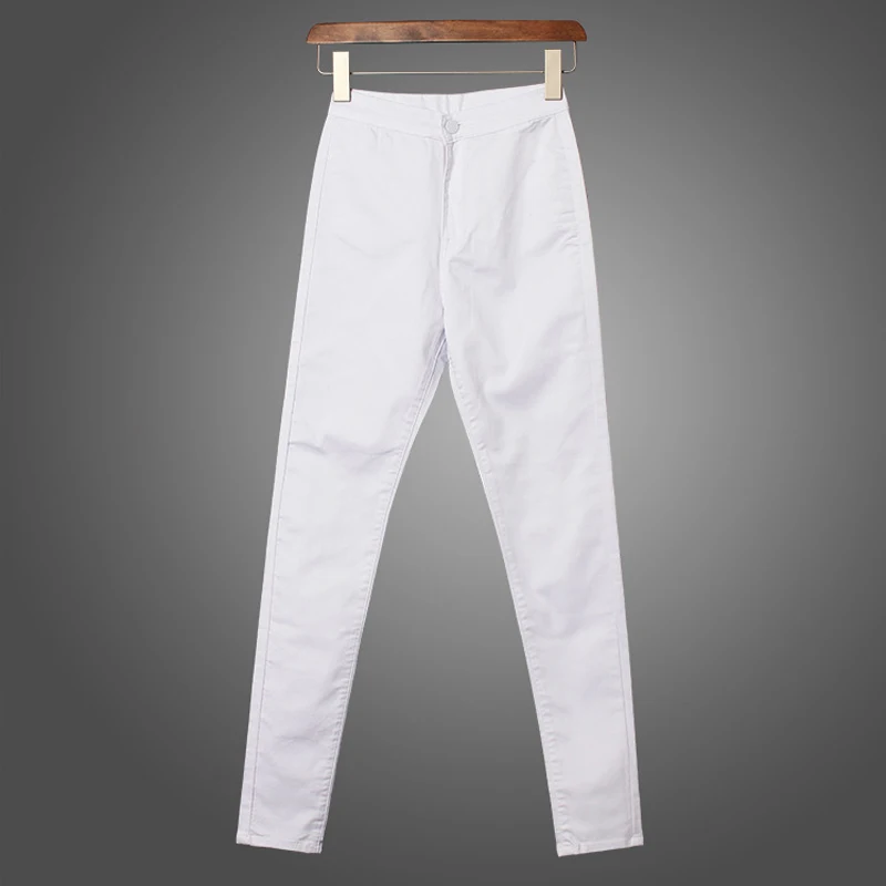 CamKemsey модные белые джинсы с высокой талией женские Летние Стильные повседневные Стрейчевые обтягивающие джинсы женские облегающие джинсовые брюки, Капри