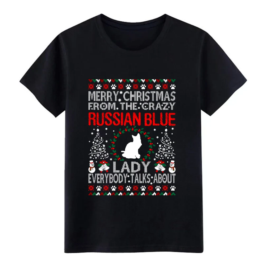 Merry christmas русский синий кот леди уродливый свитер Бейсбольная Футболка по