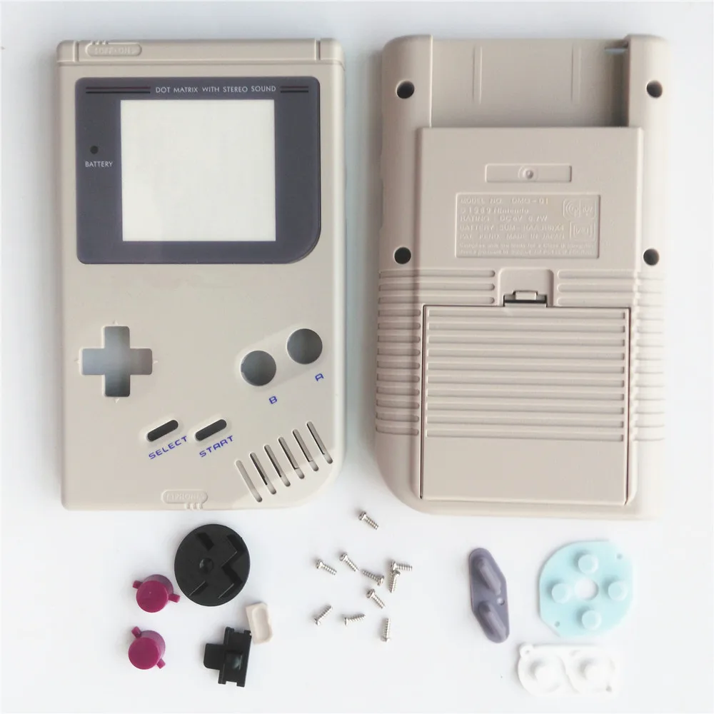 Для Gameboy Classic для GB DMG GBO Красочный корпус Корпус чехол Полный комплект Замена
