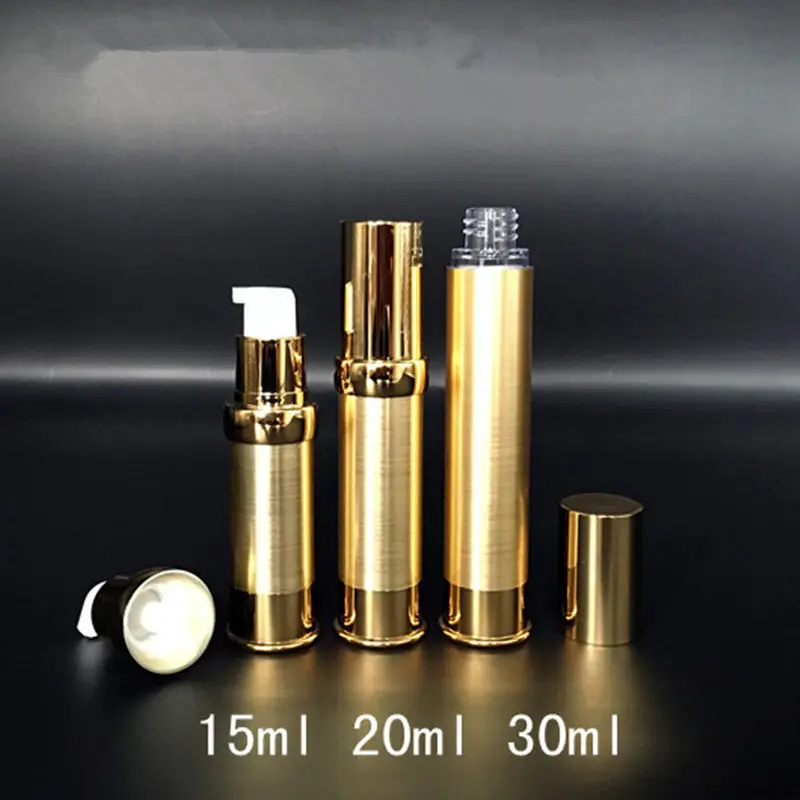 Download 15ml 20ml 30ml Gold silver Refillable bottles Cosmetic ... Yellowimages Mockups