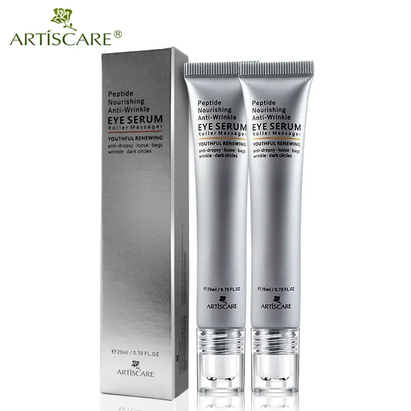 

ARTISCARE Peptide Wrinkle Eye Cream 2Pcs Anti-Puffiness Anti-Aging Dark Circle Moisturizer Revitalize Fitness absorbing Eye Care