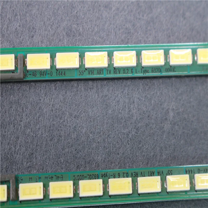 

LED Backlight For LG 55" V14 ART REV 0.2 6920L-0001C 55LM7600 6922L-0127A LC550EQN 55Q1R 55UB830 AT0825A LC550EQE 72leds 603mm