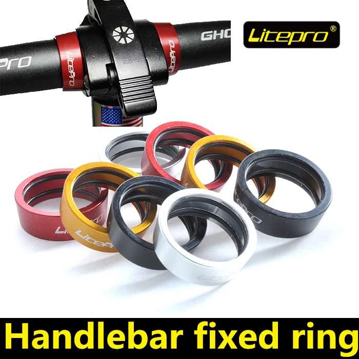 2015 brand new Litepro handlebar fixed ring BMX hedatube lock cross