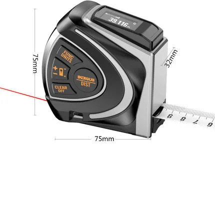40M Laser Rangefinder Digital Tape Measure Distance Measurer Meter Range Finder Infrared Construction Tools 40M Laser Rangefinder Digital Tape Measure Distance Measurer Meter Range Finder Infrared Construction Tools