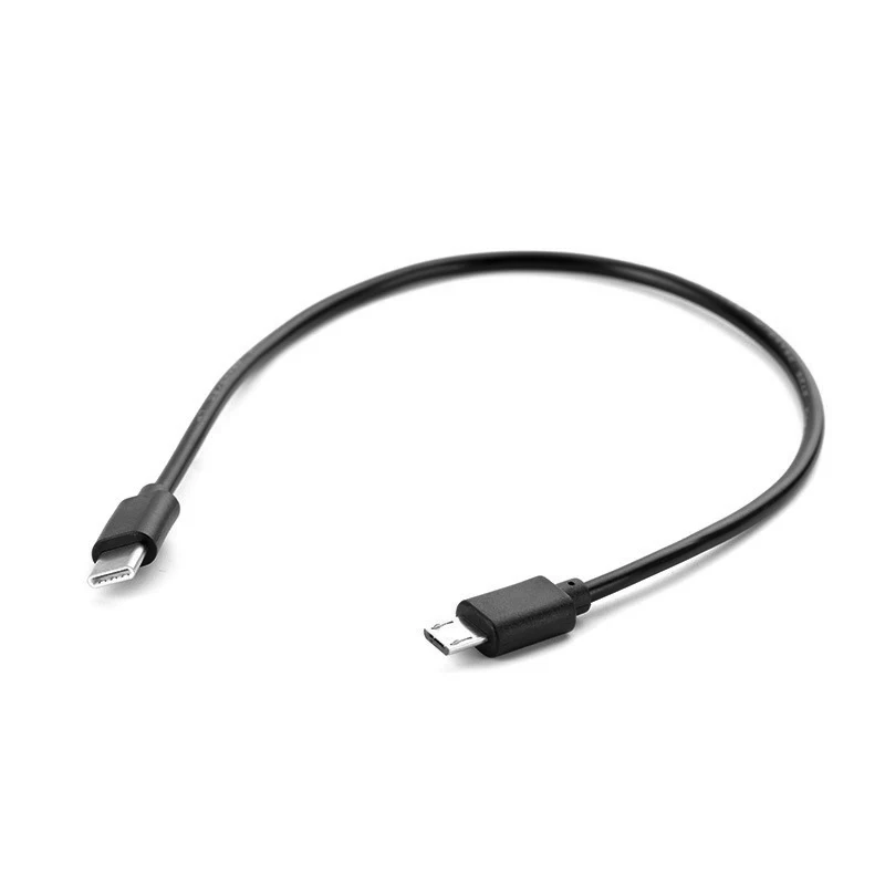 30 см type C(USB-C) к Micro USB Мужской синхронизации Зарядное устройство OTG адаптер для кабельного шнура