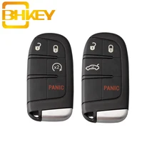 BHKEY 3+ 1 кнопки дистанционный смарт ключ-брелок 433 МГц для Chrysler Dodge Jeep M3N-40821302 для Dodge 2011- ключ+ ID46 чип