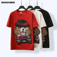 Лето, модная одежда для отдыха с принтом в виде героев мультфильмов, свободное проветриваемое мясо, женские футболки с короткими рукавами