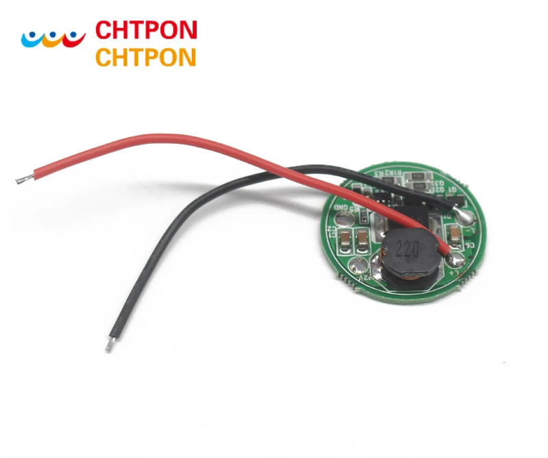 1 шт. вход 3 7 В ~ 30 в 27 мм драйвер для Cree светодиодный 10 Вт XML T6/U2 XM-L2/U2 flash светильник 12