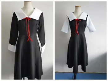 

Anime Kaguya-sama Love Is War Fujiwara Chika Cosplay Cotumes Women Girls Uniform Dress Headwear Set Outfit