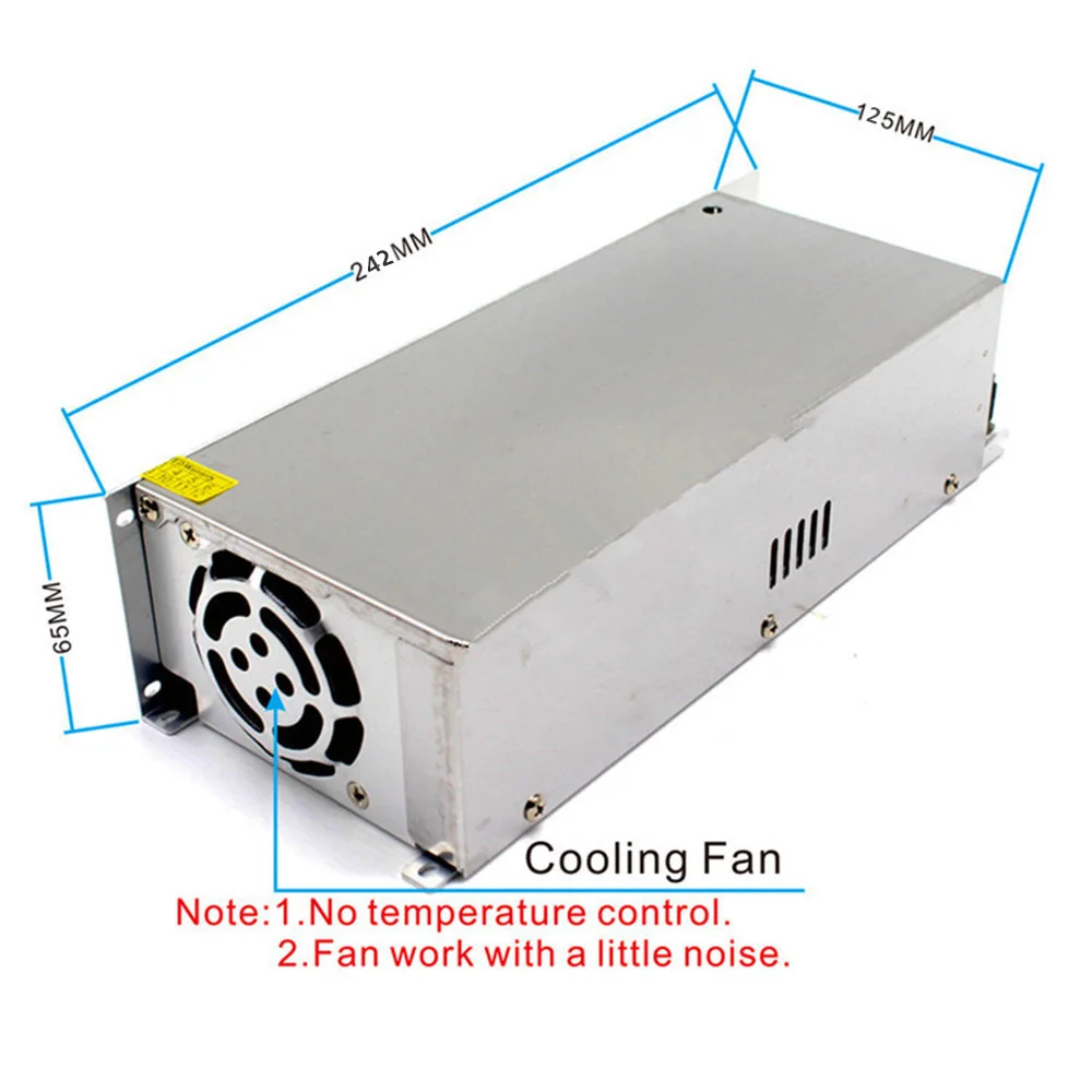  DC 18V 33A 600W 40A 720W 44.4A 800W LED Driver Switching Power Supply 110V 220V AC-DC Constant Volt - 32962163640