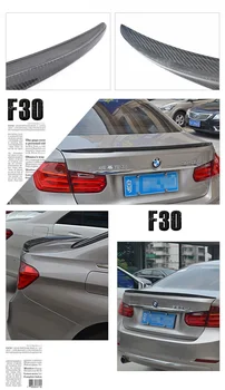 

Fit for BMW 3 series F30 F35 320i 320li 325li 328i P carbon fiber rear auto spoiler Wing rear wing high quality